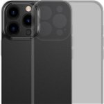 Baseus Frosted Glass Case for iPhone 13 PRO (black) + tempered glass