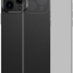 Husă Baseus Baseus din sticlă mată pentru iPhone 13 Pro carcasă rigidă cu cadru gel negru (ARWS001001)