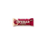 Lifebar baton proteic cu zmeura raw bio 47g, Lifefood