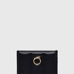 Trussardi carcasa cardului culoarea negru, Trussardi