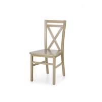 Scaun din lemn de fag si MDF Darien Dark Walnut, l44,5xA49xH90 cm