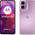 Smartphone Motorola Moto G24, 128GB, 8GB RAM, Dual SIM, 4G, Tri-Camera, Pink Lavender, Motorola