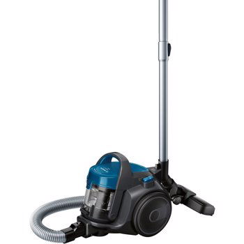 Bosch Aspirator fara sac 3A BGS05A220, 700 W, 1.5 l, filtru igienic PureAir, Easy Clean, negru/albastru