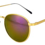 Ochelari de soare Rotunzi culoare Mov cu Gold oc0071