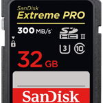 Card Sandisk Extreme PRO SDHC 32GB 300Mbs UHS-II U3