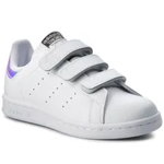 Pantofi sport copii Adidas ORIGINALS Stan Smith, Alb, 34 EU, Adidas
