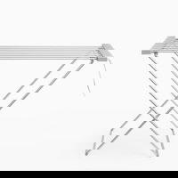 Uscator electric pentru rufe cu 8 bare