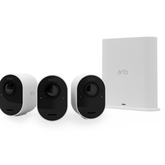 Set camere supraveghere Arlo Ultra 2, Wireless, 4K HDR, Night Vision, Audio bidirectional, Waterproof (Alb), Arlo