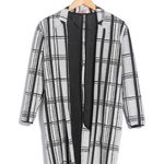 Imbracaminte Femei Philosophy Apparel Jacquard Knit Patterned Jacket Windowpane