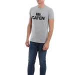 DSQUARED2 Mr Caten Print T-Shirt In Grey Culoarea Grey
