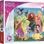 Puzzle Trefl - Disney Princess, Printesele Sarmante, 100 piese