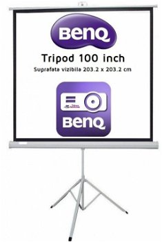 Ecran Proiectie Videoproiector BenQ 113 inch 5J.BQT11.113, BenQ