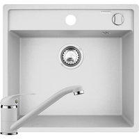 Chiuveta bucatarie Pyramis CAMEA dimensiune 530x500mm adancime 190mm montare pe blat Pyragranite Beige