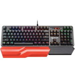 Tastatura gaming Bloody B975 RGB Mecanica LK Libra Brown Switch, A4Tech
