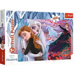 Puzzle TREFL Disney Frozen II - Impreuna pentru totdeauna 16399, 5 ani+, 100 piese