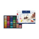 Creioane colorate pastel mini, 72 culori/set, Faber-Castell, Faber-Castell