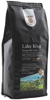 Cafea boabe Lake Kivu (Congo), eco-bio, 250 g, Fairtrade - Gepa, GEPA - THE FAIR TRADE COMPANY