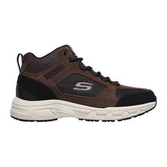 Ghete din material textil si piele intoarsa Oak Canyo Ironhide, Skechers