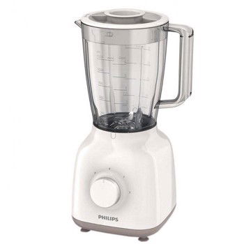 Blender PHILIPS Daily Collection HR2100/00, 1.5l, 400W, 2 trepte viteza, alb
