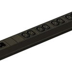 Pdu apc, 1u pt. rack 19 inch, 8 prize iec, intrare iec, max 16 a, cablu 2.5 m, negru, "epdu1016b"