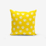 Față de pernă cu amestec din bumbac Minimalist Cushion Covers Yellow Pati, 45 x 45 cm