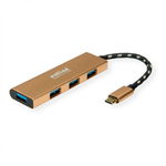 Hub usb 3.1-C gold la 4 x usb-A