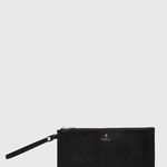 Furla, Geanta plic din piele cu bareta pentru incheietura Camelia, Rosu deschis