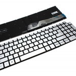 Tastatura Dell Vostro 3500 (2021) Argintie iluminata backlit, Dell