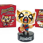 Aggretsuko Figurine and Illustrated Book: With Sound!, Paperback