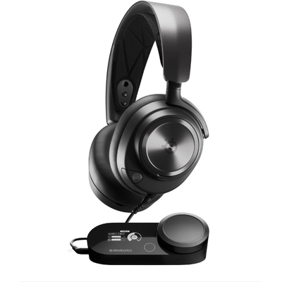Casti PC SteelSeries Arctis Nova Pro, cablu 1.5m, negru, pentru gaming