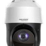 Camera supraveghere video Hikvision HiWatch HWP-N4225IH-DE(D), Speed Dome, PTZ, 2MP, 4.8-120mm, PoE (Alb/Negru), Hikvision