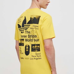adidas Tricou BT IS0183 Galben Regular Fit