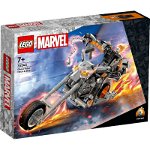 LEGO® Marvel - Robot si motocicleta Calaretul fantoma 76245, 264 piese