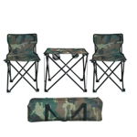 Set masa si scaune pliabile pentru camping, picnic sau plaja, 