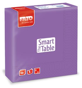 Servetele 33x33 cm 2 straturi Smart Table Violet Fato, FATO