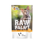 Hrana umeda, RAW PALEO, kitten, carne de curcan, 100 g, VET EXPERT