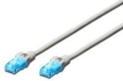 Cablu retea DIGITUS Premium CAT5e Patch Cable U-UTP DK-1512 0.25m Gray