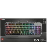 Tastatura Trust Gxt853 Esca Metal Nd PC
