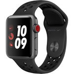 Apple Watch Nike Series 3 GPS + Cellular, 38mm, Space Grey, Aluminium Case, Anthracite/Black Nike Sport Band