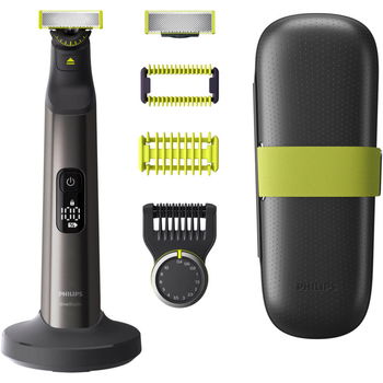 Aparat de tuns PHILIPS Oneblade Pro 360 QP6651/61, acumulator, 120 min autonomie, negru