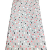 Lenjerie de pat 3 piese cu cearceaf plapumioara si pernuta slim 120x60 cm Croitoria Noastra printese din poveste, Croitoria Noastra