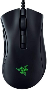 Mouse gaming Razer DeathAdder V2 Mini ultrausor 62g cablu SpeedFlex iluminare Chroma RGB accesorii grip Negru