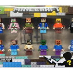 Set 12 figurine tip lego Minecraft, oem