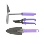 Set unelte gradina cu foarfeca, manere din plastic, 3 piese, STANDARD,Palisad