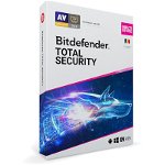 Bitdefender Total Security, 10 PC, 1 an, Licenta noua, BOX/Retail