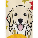 Caroline`s Treasures Golden Retriever Ziua Recunostintei Michelob Ultra bautura Izolator pentru cutii subtiri Multicolore Slim Can, 