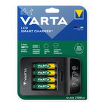 Incarcator acumulatori Ni-Mh, include 4 x AA 2100mAh, 57684 Varta, Varta