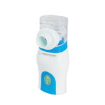 Inhalator portabil Esperanza cu ultrasunete, 6ml, cablu USB, dop de cauciuc, 20 dB,6 x 5,5 x 13 cm, alb, Esperanza