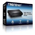 Router N300 Wireless ADSL 2/2 +modem Trendnet, Trendnet
