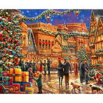 Puzzle Bluebird - Chuck Pinson: Christmas At The Town Square, 2.000 piese (70057)